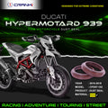 Fork Dust Seals Pair For Ducati Hypermotard 939 2016-2018 - CPD57-102 - CRANK1