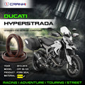Fork Oil Seals Pair For Ducati Hyperstrada 2013-2015 - CPF55-123 - CRANK1