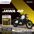 Ceramic Brake Pads For Jawa 42 Front CRM479 1 Set CRANK1