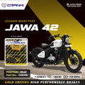 Ceramic Brake Pads For Jawa 42 Rear CRM359 1 Set CRANK1