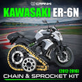 Chain And Sprocket Kit For Kawasaki ER-6n 2012-2016 - CRANK1