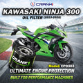 Oil Filter For Kawasaki Ninja 300 2013-2026 - CPO303 - CRANK1