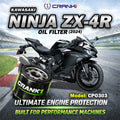 Oil Filter For Kawasaki Ninja ZX-4R 2024 - CPO303 - CRANK1
