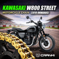 Chain For Kawasaki W800 Street 2019 Onwards - 520 Pitch x 106 Links Gold ZVMX - CRANK1