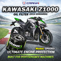 Oil Filter For Kawasaki Z1000 2014 Onwards - CPO303 - CRANK1