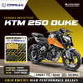 Ceramic Brake Pads For KTM 250 Duke 2012 2023 Front CRM8609 1 Set CRANK1