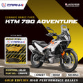 Ceramic Brake Pads For KTM 790 Adventure Rear CRM479 1 Set CRANK1