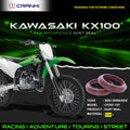 Fork Dust Seals Pair For Kawasaki KX100 2000 Onwards - CPD57-107 - CRANK1