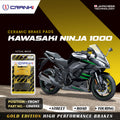 Ceramic Brake Pads For Kawasaki Ninja 1000 Front CRM553 2 Sets CRANK1