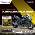 Ceramic Brake Pads For Kawasaki Ninja 1000 Rear CRM434 1 Set CRANK1