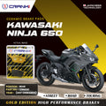Ceramic Brake Pads For Kawasaki Ninja 650 2017 Onwards Rear CRM361 1 Set CRANK1