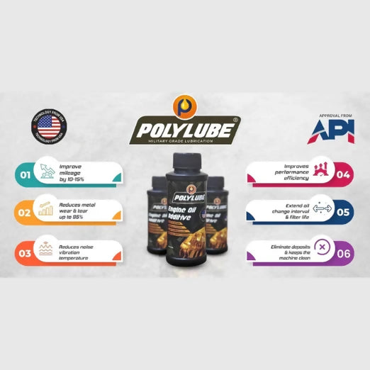 Polylube Engine Oil Additive For Bikes 50 ml Pack