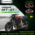 Fork And Dust Seals Kit For Yamaha MT-07 2021-2023 - CRANK1