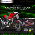Fork Dust Seals Pair For Ducati Monster 1200 2017-2018 - CPD57-102 - CRANK1