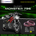Fork Dust Seals Pair For Ducati Monster 796 2010-2016 - CPD57-102 - CRANK1