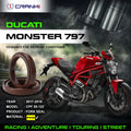 Fork Oil Seals Pair For Ducati Monster 797 2017-2018 - CPF55-123 - CRANK1