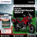 Sintered Brake Pads For Ducati Multistrada 1200S 2015-2017 - Rear - CB181 - 1 Set - CRANK1