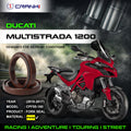 Fork Oil Seals Pair For Ducati Multistrada 1200 2015-2017 - CPF55-160 - CRANK1