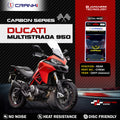 Carbon Brake Pads For Ducati Multistrada 950 2017 Onwards - Rear - CFB181 - 1 Set - CRANK1