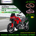 Fork And Dust Seals Kit For Ducati Multistrada V2 S 2022 Onwards - CRANK1