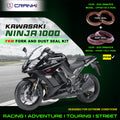 Fork And Dust Seals Kit For Kawasaki Ninja 1000 2020 Onwards - CRANK1