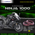 Fork Dust Seals Pair For Kawasaki Ninja 1000 2020 Onwards - CPD57-115 - CRANK1