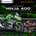 Fork Dust Seals Pair For Kawasaki Ninja 400 2018 Onwards - CPD57-115 - CRANK1