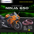 Fork Dust Seals Pair For Kawasaki Ninja 650 2011-2016 - CPD57-107 - CRANK1
