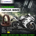Fork Oil Seals Pair For Kawasaki Ninja 650 2017 Onwards - CPF55-117 - CRANK1