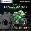 Sprocket For Kawasaki Ninja ZX-10R 2011-2020 - Front - CPF1537 17T - CRANK1