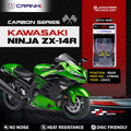 Carbon Brake Pads For Kawasaki Ninja ZX-14R 2021 - Rear - CFB452 - 1 Set - CRANK1
