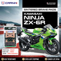 Sintered Brake Pads For Kawasaki Ninja ZX-6R 2019 Onwards - Front - CB692 - 2 Sets - CRANK1