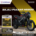 Ceramic Brake Pads For Bajaj Pulsar NS200 2020 2023 Rear CRM359 1 Set CRANK1