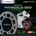 Sprocket For Ducati Panigale 959 2016-2017 - Rear - CPR746 43T - CRANK1