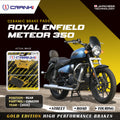 Ceramic Brake Pads For Royal Enfield Meteor 350 2022 Rear CRM359 1 Set CRANK1