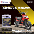 Ceramic Brake Pads For Aprilia SR125 Front CRM063 1 Set CRANK1
