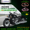 Fork And Dust Seals Kit For Indian Scout 2015-2021 - CRANK1