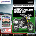 Sintered Brake Pads For Triumph Scrambler 1200 XE 2019 Onwards - Front - CB744 - 2 Sets - CRANK1