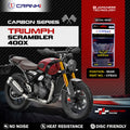 Carbon Brake Pads For Triumph Scrambler 400X - Rear - CFB312 - 1 Set - CRANK1