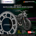 Sprocket For Ducati Scrambler 800 Icon Dark 2019-2023 - Rear - CPR746 46T - CRANK1