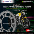 Sprocket For Ducati Scrambler 800 Icon 2019-2023 - Rear - CPR746 46T - CRANK1