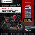 Carbon Brake Pads For Ducati Scrambler Full Throttle 800 2023 Onwards - Front - CFB036 - 2 Sets - CRANK1
