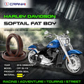 Fork Oil Seals Pair For Harley Davidson Softail Fat Boy 2018 Onwards - CPF55-119 - CRANK1