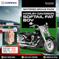 Sintered Brake Pads For Harley Davidson Softail Fat Boy 2015-2017 - Rear - CB854 - 1 Set - CRANK1