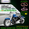 Fork And Dust Seals Kit For Harley Davidson Softail Fat Boy 2018 Onwards - CRANK1