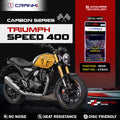 Carbon Brake Pads For Triumph Speed 400 - Rear - CFB312 - 1 Set - CRANK1
