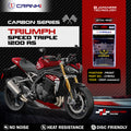 Carbon Brake Pads For Triumph Speed Triple 1200 RS 2021 Onwards - Front - CFB744 - 2 Sets - CRANK1