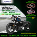Fork And Dust Seals Kit For Harley Davidson Sportster Forty Eight 2011-2013 - CRANK1