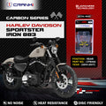 Carbon Brake Pads For Harley Davidson Sportster Iron 883 2014-2017 - Rear - CFB452 - 1 Set - CRANK1