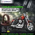 Fork Oil Seals Pair For Harley Davidson Sportster XL Custom 1200 2017 - CPF55-113 - CRANK1